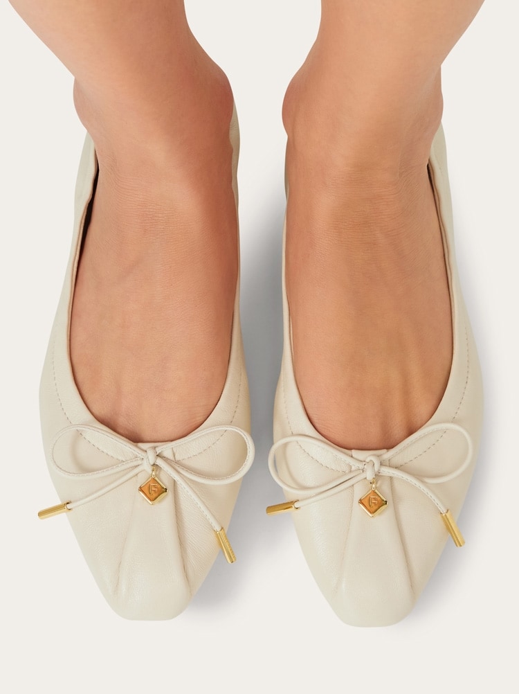 Elasticated ballet flat - Image 5